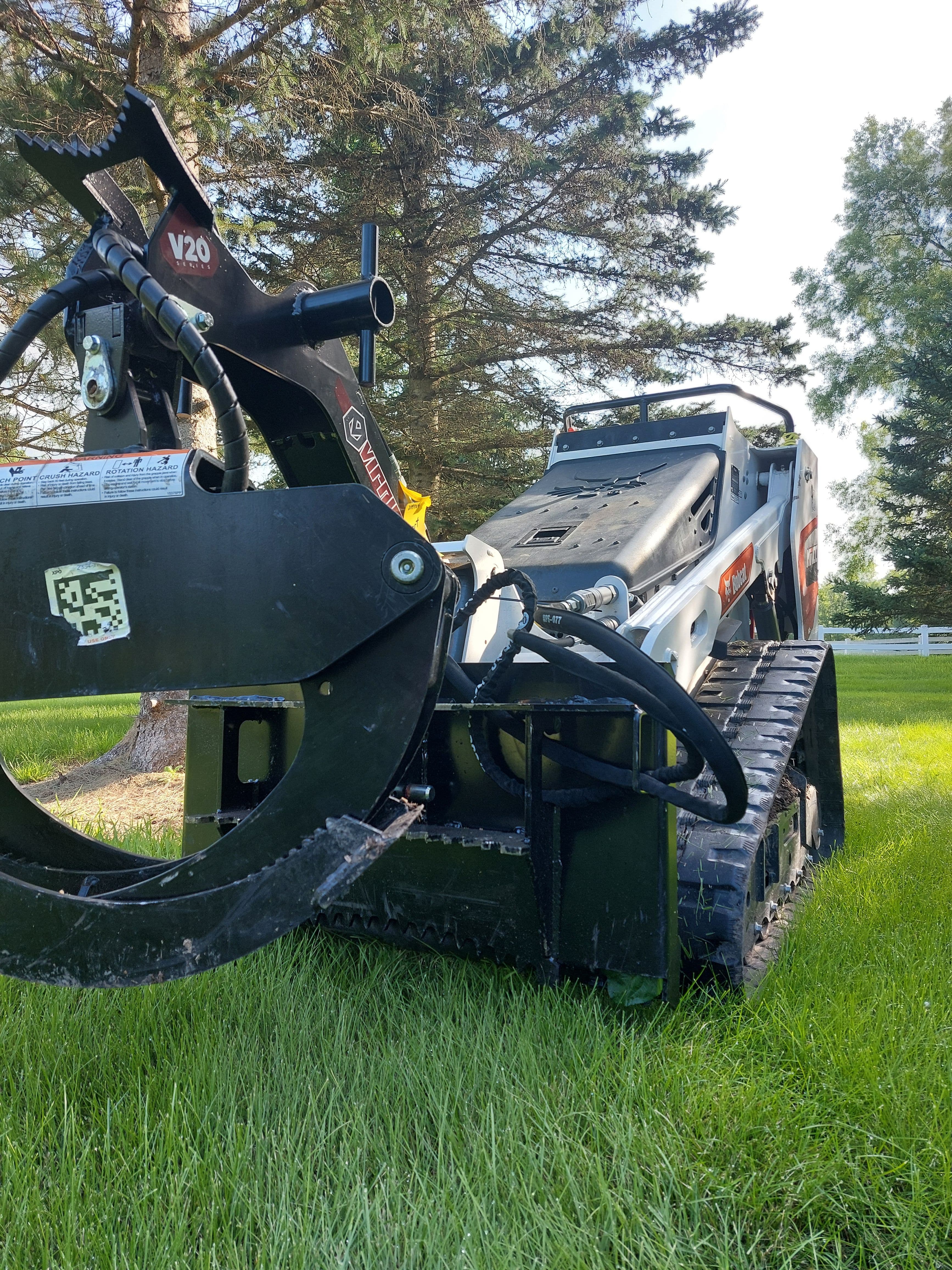 Project Efficient Tree Management with Our Mini Skid and Chipper image